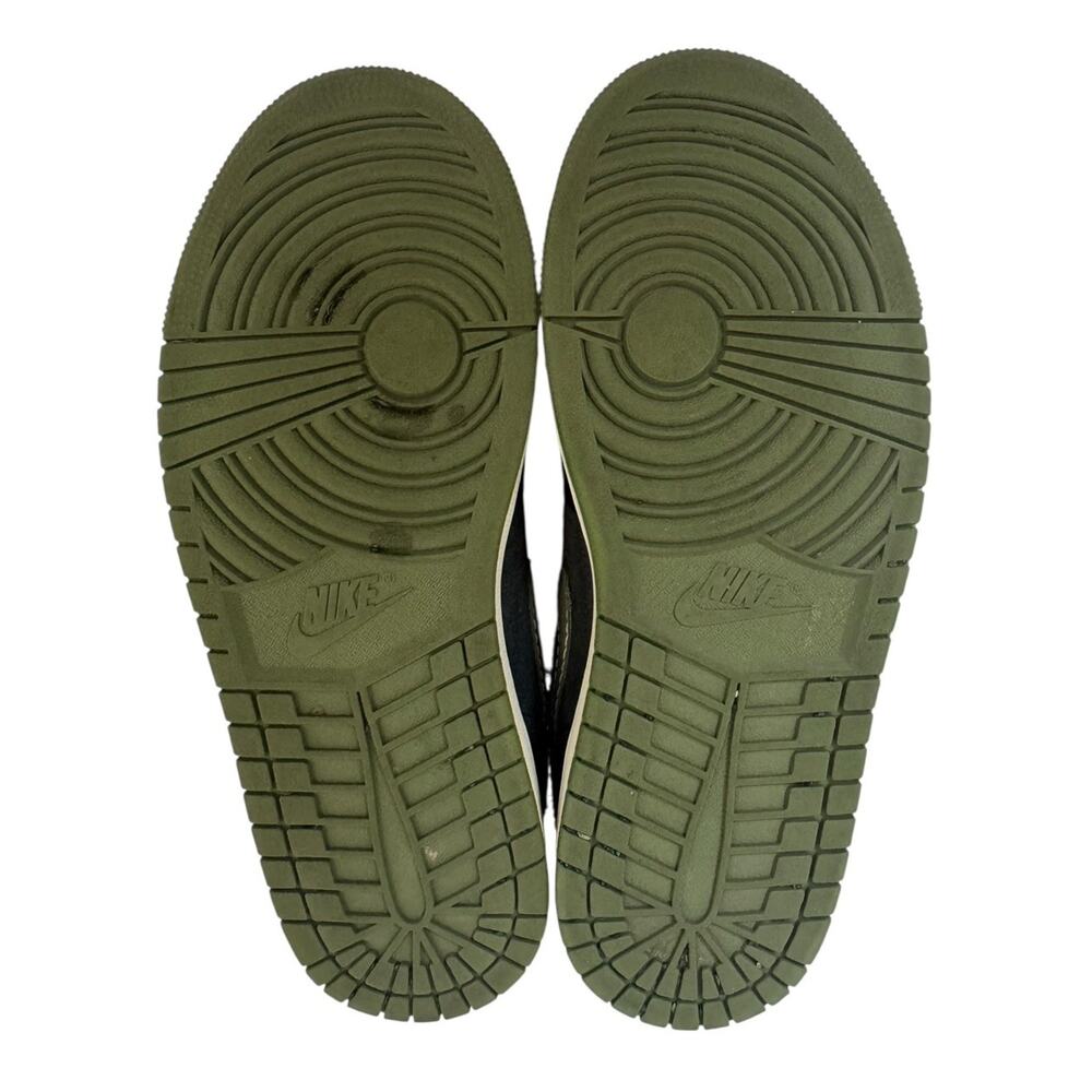 NIKE AIR JORDAN 1 Mid SE Craft Shoes FD6817-003 Anthracite Light Olive Men’s 8 - Picture 12 of 13